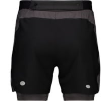 Asics ROAD 2-IN-1 5 TUM LÖPARSHORTS Svart