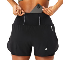 Asics ROAD 2-N-1 3.5 INCH LÖPARSHORTS Svart