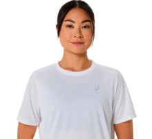 Asics CORE SS TOP LÖPARTSHIRT Vit