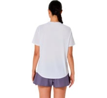 Asics CORE SS TOP LÖPARTSHIRT Vit