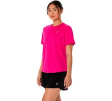 Asics CORE SS TOP LÖPARTSHIRT Rosa