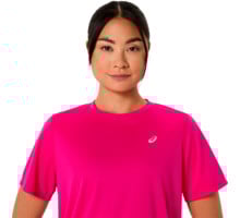Asics CORE SS TOP LÖPARTSHIRT Rosa