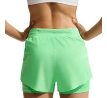 Nike SWIFT MID-RISE DRI-FIT 2IN1 LÖPARSHORTS Grön