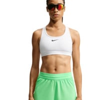 Nike SWIFT MID-RISE DRI-FIT 2IN1 LÖPARSHORTS Grön