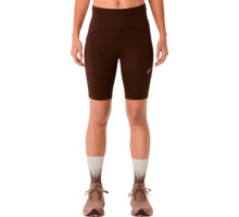 Asics ROAD HIGH WAIST 8IN SPRINTER LÖPARTIGHTS Brun