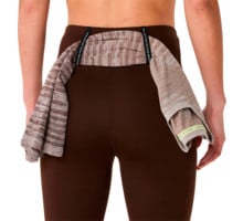 Asics ROAD HIGH WAIST 8IN SPRINTER LÖPARTIGHTS Brun