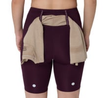Asics ROAD HIGH WAIST 8IN SPRINTER LÖPARTIGHTS Rosa