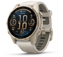 Garmin FENIX 8 43 MM AMOLED SAPPHIRE TRÄNINGSKLOCKA Guld