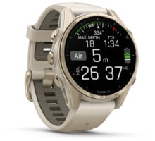 Garmin FENIX 8 43 MM AMOLED SAPPHIRE TRÄNINGSKLOCKA Guld