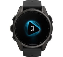 Garmin FENIX 8 43 MM AMOLED SAPPHIRE TRÄNINGSKLOCKA Svart