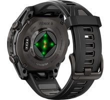 Garmin FENIX 8 43 MM AMOLED SAPPHIRE TRÄNINGSKLOCKA Svart