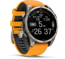 Garmin FENIX 8 47 MM AMOLED SAPPHIRE TRÄNINGSKLOCKA Orange