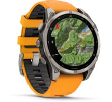 Garmin FENIX 8 47 MM AMOLED SAPPHIRE TRÄNINGSKLOCKA Orange