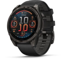 Garmin FENIX 8 47 MM AMOLED SAPPHIRE TRÄNINGSKLOCKA Svart