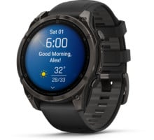 Garmin FENIX 8 47 MM AMOLED SAPPHIRE TRÄNINGSKLOCKA Svart