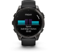 Garmin FENIX 8 47 MM AMOLED SAPPHIRE TRÄNINGSKLOCKA Svart