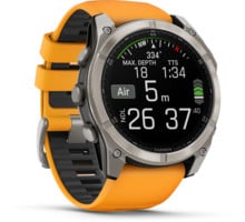 Garmin Fenix 8 51 mm AMOLED träningsklocka Gul