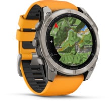 Garmin Fenix 8 51 mm AMOLED träningsklocka Gul