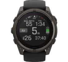 Garmin FENIX 8 SAPPHIRE SOLAR SPORTKLOCKA Svart