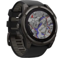 Garmin FENIX 8 SAPPHIRE SOLAR SPORTKLOCKA Svart
