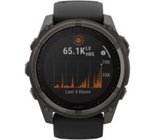 Garmin FENIX 8 SAPPHIRE SOLAR SPORTKLOCKA Svart