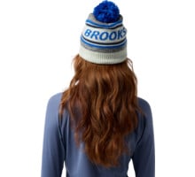 Brooks HERITAGE POM BEANIE MÖSSA Blå