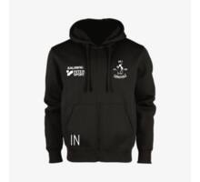 Salming Core Zip Hood JR Svart