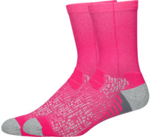 Asics PERFORMANCE RUN SOCK CREW LÖPARSTRUMPA Rosa