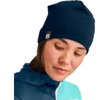 Ortovox FLEECE GRID BEANIE LÖPARMÖSSA Blå