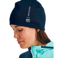 Ortovox FLEECE GRID BEANIE LÖPARMÖSSA Blå