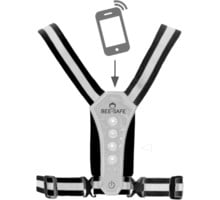 LED HARNESS PHONE POCKET REFLEXVÄST