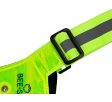 BEE-SAFE LED HARNESS PHONE POCKET REFLEXVÄST Gul