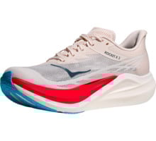 HOKA ONE ONE ROCKET X3 KOLFIBERSKOR Vit