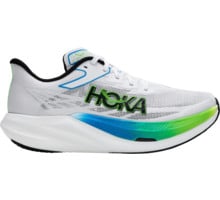 HOKA ONE ONE ROCKET X3 KOLFIBERSKOR Vit