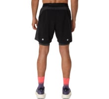 Asics ROAD 2IN1 7'' LÖPARSHORTS Svart