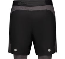 Asics ROAD 2IN1 7'' LÖPARSHORTS Svart