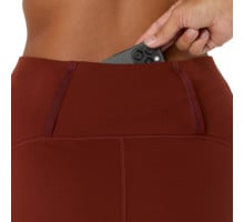 Asics ROAD WINTER HIGH WAIST TIGHT LÖPARTIGHTS  Röd