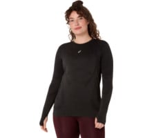 Asics Road Seamless W löpartröja Svart