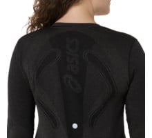 Asics Road Seamless W löpartröja Svart