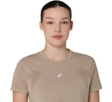 Asics ROAD SEAMLESS LÖPARTSHIRT Beige