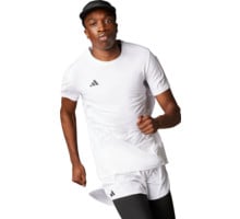adidas ADIZERO ESSENTIAL LÖPARTSHIRT Vit