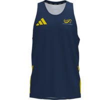 adidas ADIZERO SWE SINGLET LÖPARTLINNE Blå