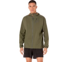 Asics FUJITRAIL ELITE WATERPROOF LÖPARJACKA Grön