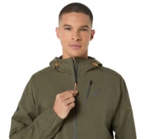 Asics FUJITRAIL ELITE WATERPROOF LÖPARJACKA Grön