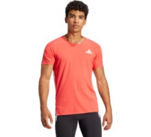 adidas ADIZERO TEE LÖPARTSHIRT Röd