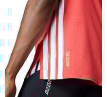 adidas ADIZERO TEE LÖPARTSHIRT Röd