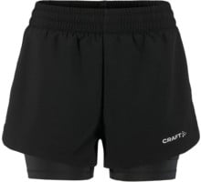 Craft ADV ESSENCE 2-IN-1 SHORTS 2 LÖPARSHORTS Svart