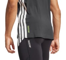adidas ADIZERO TEE LÖPARTSHIRT Svart