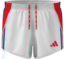 adidas ADIZERO R SPLIT SHORT LÖPARSHORTS Vit