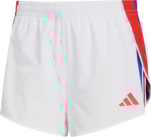 adidas ADIZERO R SPLIT SHORTS LÖPARSHORTS Vit
